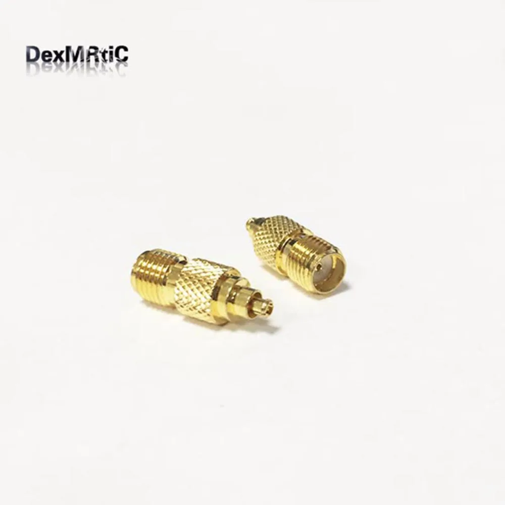 1 unidad SMA hembra Jack NIC cabeza RF adaptador coaxial convertidor recto Goldplated nuevo al por mayor