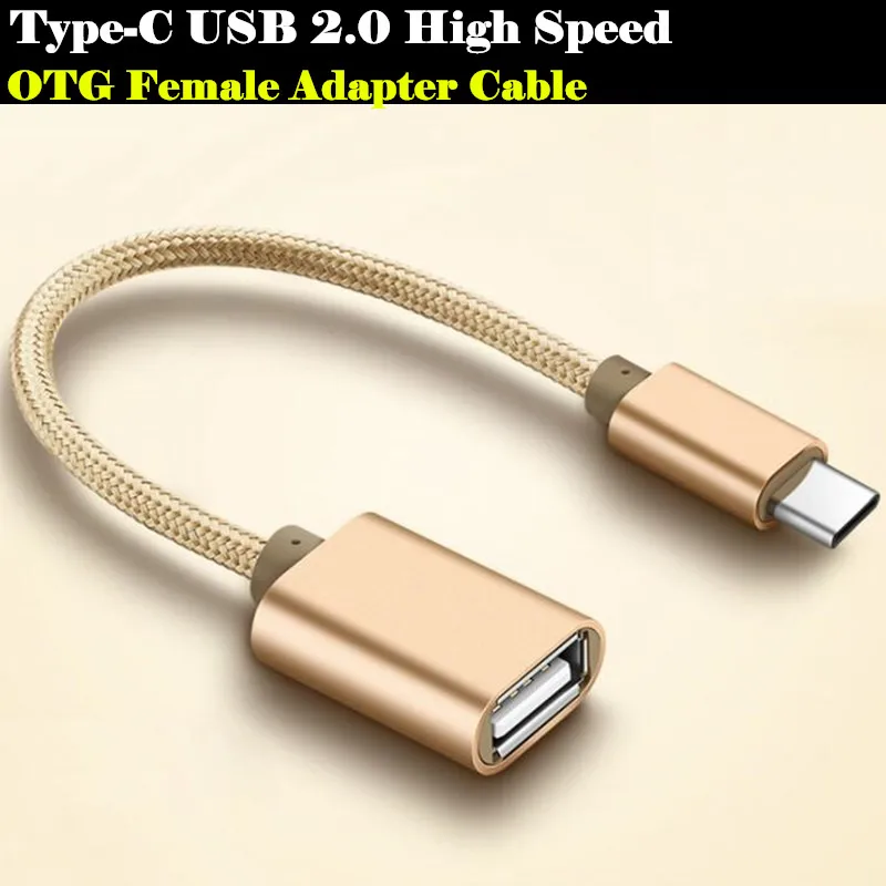 

USB 2.0 High Speed Type-C OTG Adapter Micro USB Female to Type C Male Converter for Samsung Galaxy Note 8 S8/A5/A7/Oneplus 5/LG