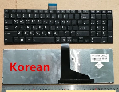 

Korean layout new laptop keyboard for TOSHIBA T552 T553 T453 T452 T554 T452 English black