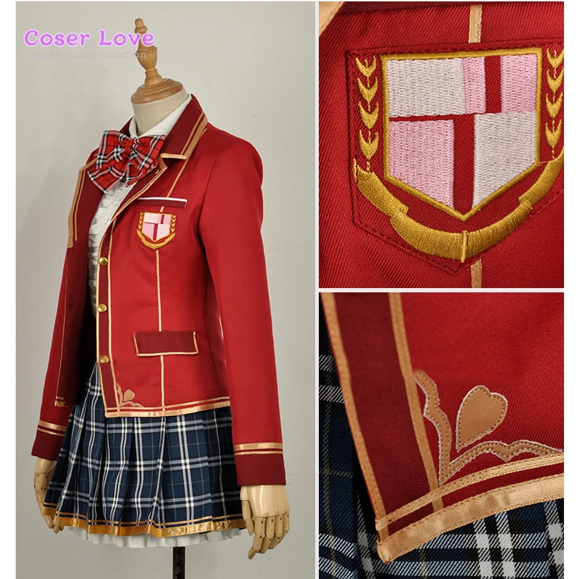 THE IDOL Shimamura Uzuki Cosplay Costume Halloween Christmas Costume