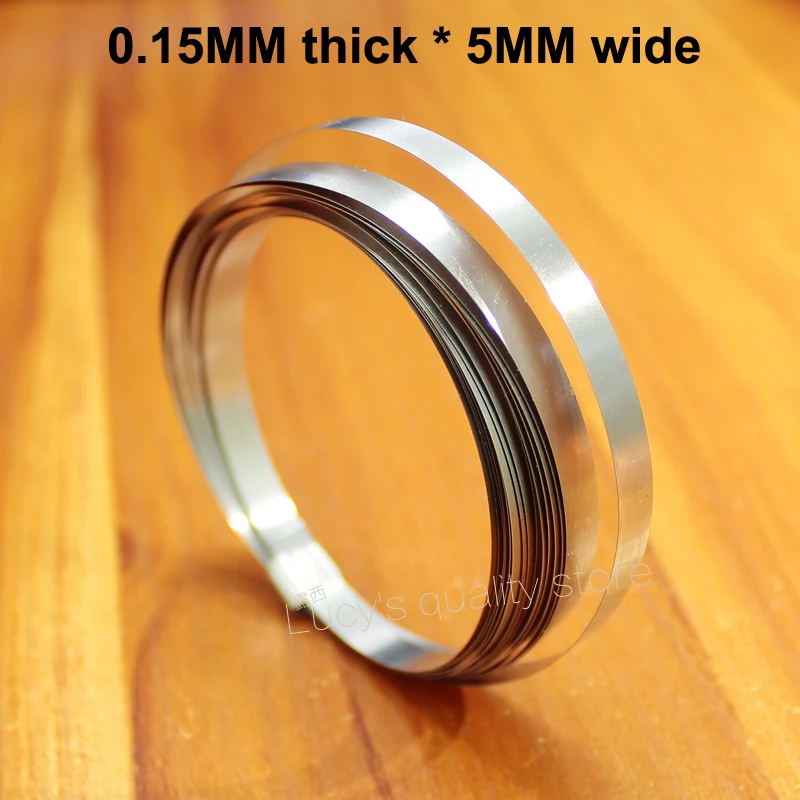 10 м/лот набор аккумуляторов Diy Никелированная Стальная полоса 18650 Соединительная пластина шириной 5 мм/6 мм/8 мм