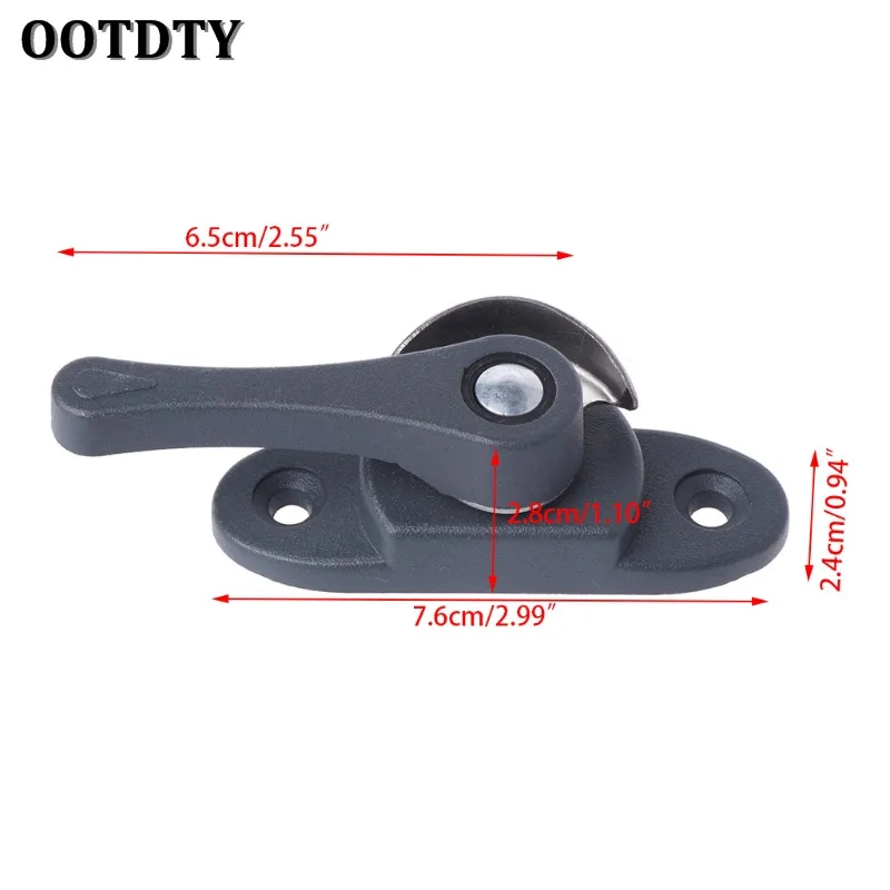 OOTDTY Stainless Steel Doors And Windows Lock Window Door Lock Sash Jammer Sash Jammer Windows Hasp Security Lock