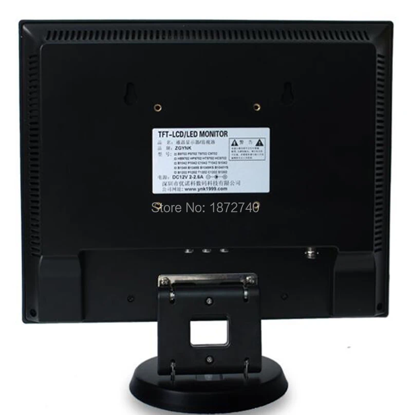 10 inch/10.4 industrial security LCD monitor 4:3 High-definition computer monitor HDMI BNC AV VGA