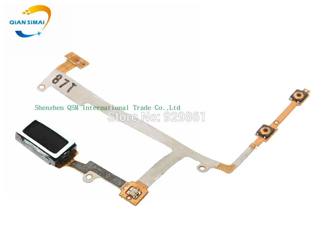 1PCS New Ear Earpiece Speaker Earpiece Audio Volume Button Flex Cable For Samsung Galaxy S3 i9300 mobile Phone