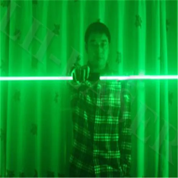 Mini Dual Direction Green Laser Sword For Laser Man Show 532nm 200mW Double-Headed Wide Beam Laser Double laser pen