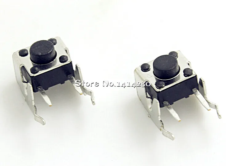 20Pcs Tact Switch 6*6*5mm Horizontal with Bracket Tactile Push Button Switches 6x6x5mm Micro Switch