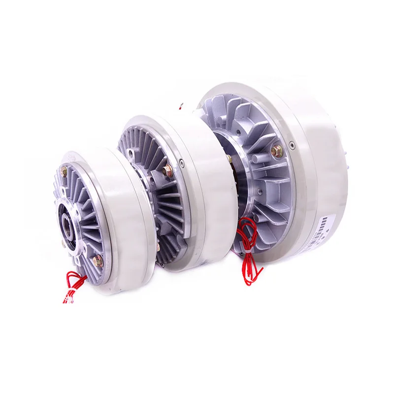 50NM Bột Từ Phanh Với Trục Rỗng 30Mm Trung Tâm Khoảng Cách 110Mm DC24V 1500RPM Tốc Độ Tối Đa Cho Bao Bì máy Móc