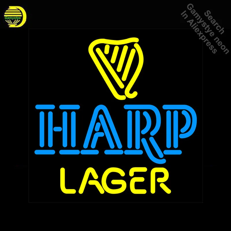 Har Lager Beer Pub Neon Sign neon Lights Sign glass tubes Commercial Recreation Rooms Bar Pub Neon signs for sale Dropshipping