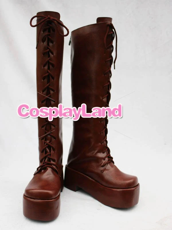 The Legend of Heroes VI Ries Argent Halloween Cosplay Boots Shoes Anime Party Cosplay Boots Adult Women Shoes