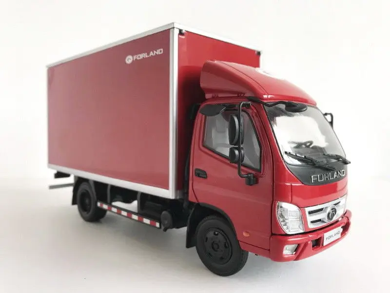 Collectible Alloy Toy Model Gift 1:24 Foton Forland Timing Aumark Delivery Van Truck Vehicles DieCast Toy Model  Decoration