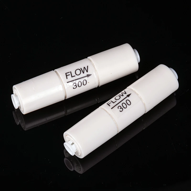 Ro fluxo 300/450/1500cc restritor com 1/4 "pe mangueira conector rápido osmose reversa aquático encaixe ro peças de filtro de água