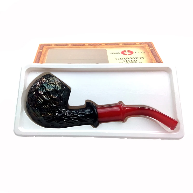 Classic Short Pipe Chimney Smoking Pipes Mouthpiece  Tobacco Pipe Cigar Narguile Grinder Smoke Best Gifts