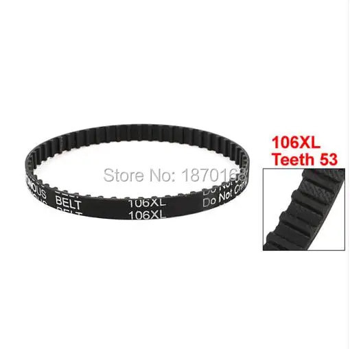 Table Saw Rubber Drying Machine Timing Belt XL-106 031 53 Teeth 7.9mm Width 5.08mm Pitch