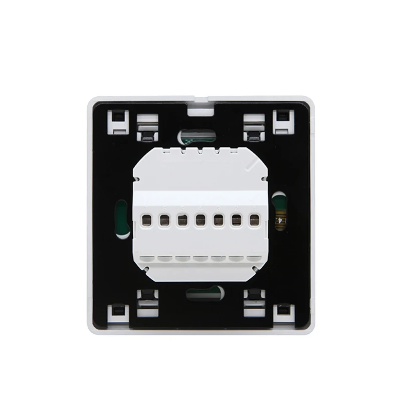 Free Shipping Silver Color Digital Underfloor Heating Thermostat 16A Weekly Programmable Touch Screen Temperature Controller