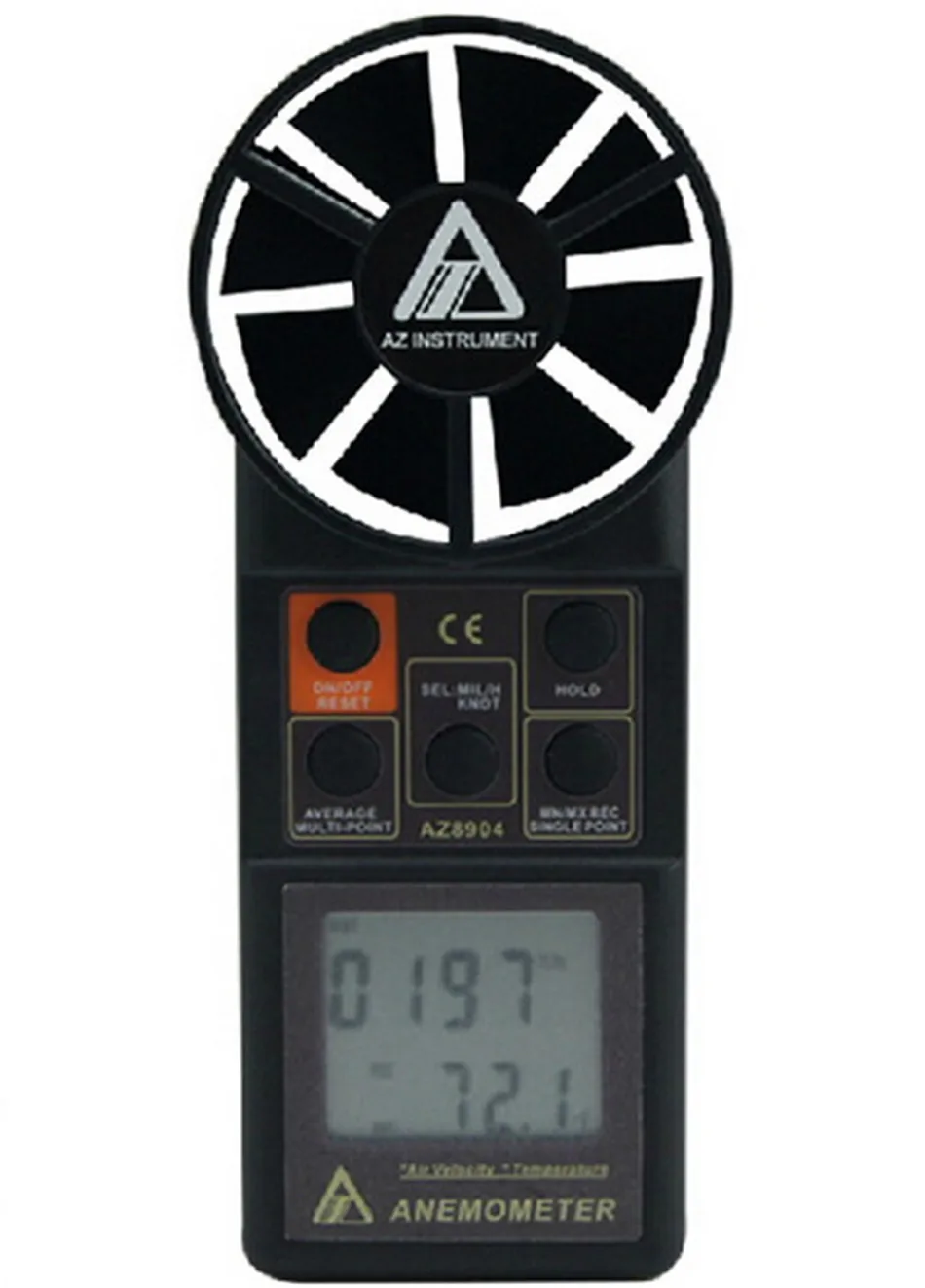 Handheld Compact Anemometer Wind Speed Meter Air Flow Meter