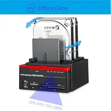 USB 3 0 To 2 SATA 1 IDE External HDD Docking Station #3