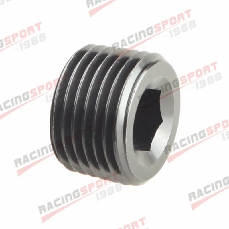 

1" NPT Pipe Thread Allen Socket Plug NPT Plug Black