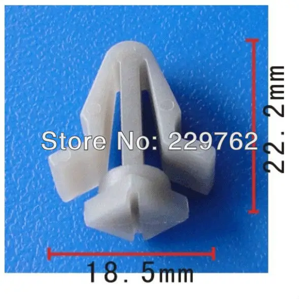 100PCS GRILLE ClIPS 720 D21 For NAVARA DATSUN PICKUP HARDBODY For MAXIMA \'86-97 For Nissan 62318-01W00 01553-03831