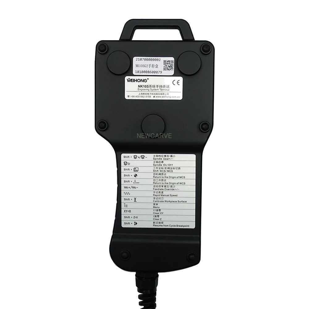 Weihong-controlador Original NK105 G2 G3 DSP, sistema de Control de movimiento de estudio NC de 3 ejes para enrutador CNC, máquina ATC, nueva tallada