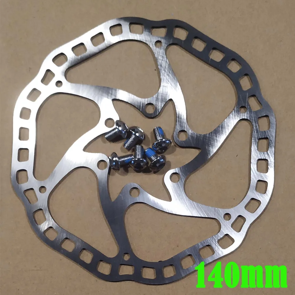 Ultra-light  With bolts Bicycle Hydraulic Disc brake Rotors  MTB bike Road Racing Bike Brake Disc Rotor 140mm / 160mm 44mm