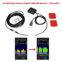 Amplificateur d'antenne de navigateur GPS, répéteur de Signal de voiture, réception et transmission pour téléphone, système de Navigation automobile