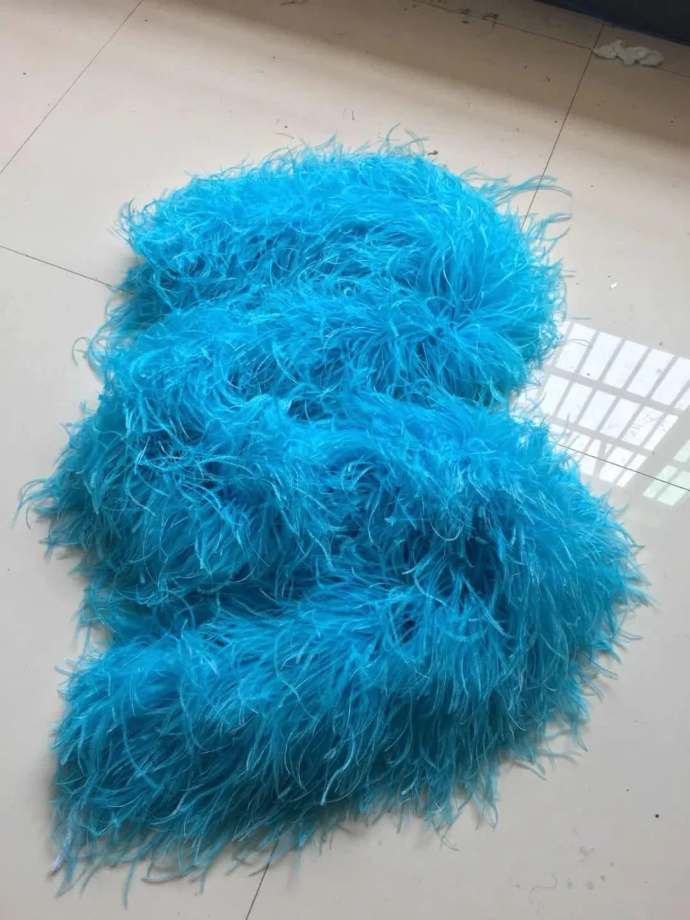 Dostosowane 20-warstwowe strusie pióra Boa Szerokość 28-30 cm Marabou Feather Boa Frędzle Paski na imprezę Karnawał Pokaz Szal Rzemiosło