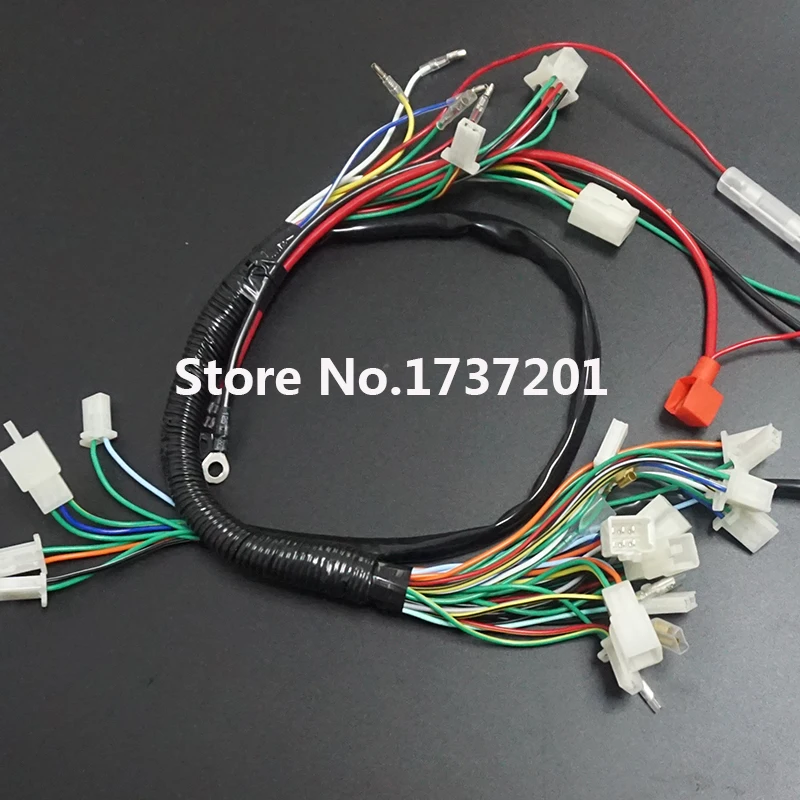 Engine Wire Wiring Harness Loom 50cc 110cc 125cc 140cc PIT ATV QUAD BIKE BUGGY Go Kart