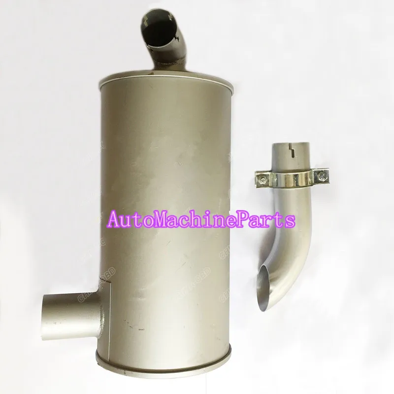 4649870 Muffler for Hitachi EX120-2 EX120-3 Excavator 4BG1 Engine