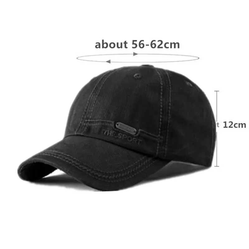 XdanqinX Men\'s Cotton Baseball Caps NEW Letter Embroidery Fashion Hat Snapback Cap Adjustable Size Women\'s Ponytail Tongue Cap