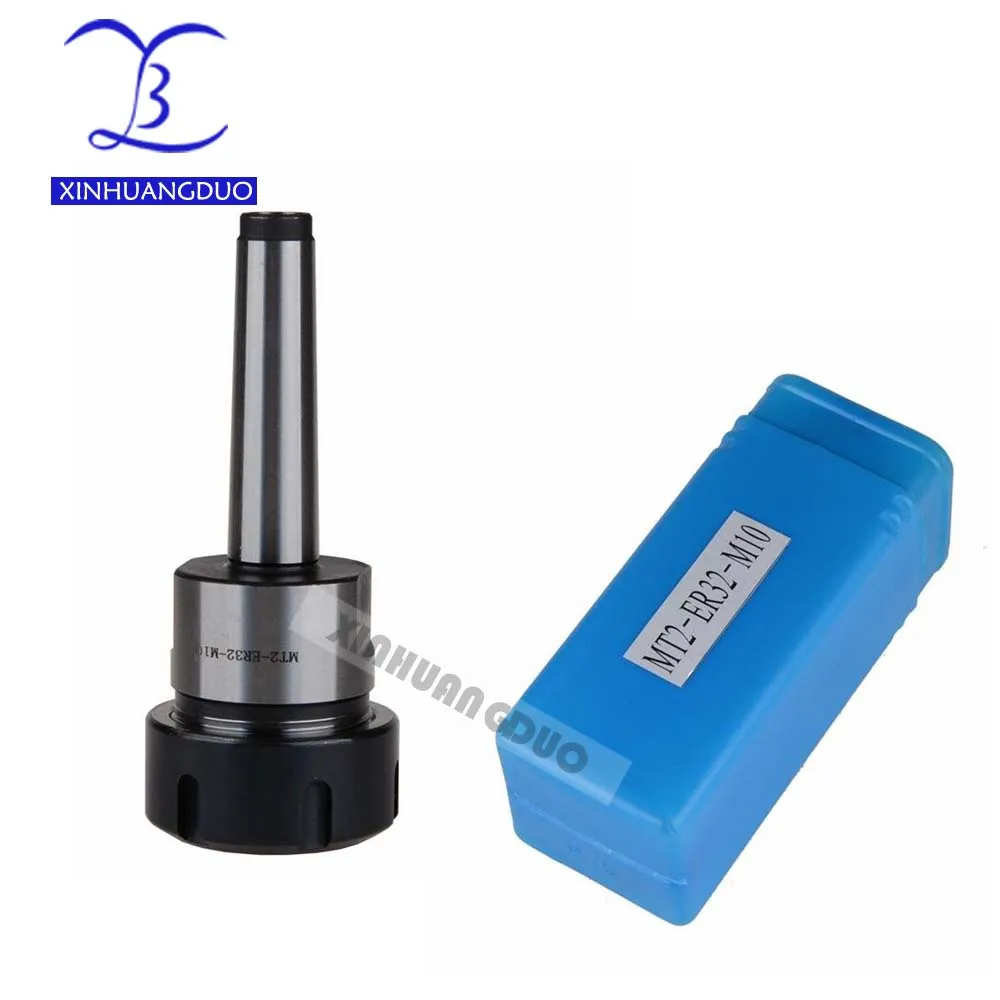 Free shipping High Quality Precision ER32 MT2 M10 Milling Collet Chuck Holder Fixed CNC Millling Tool Holder One Piece