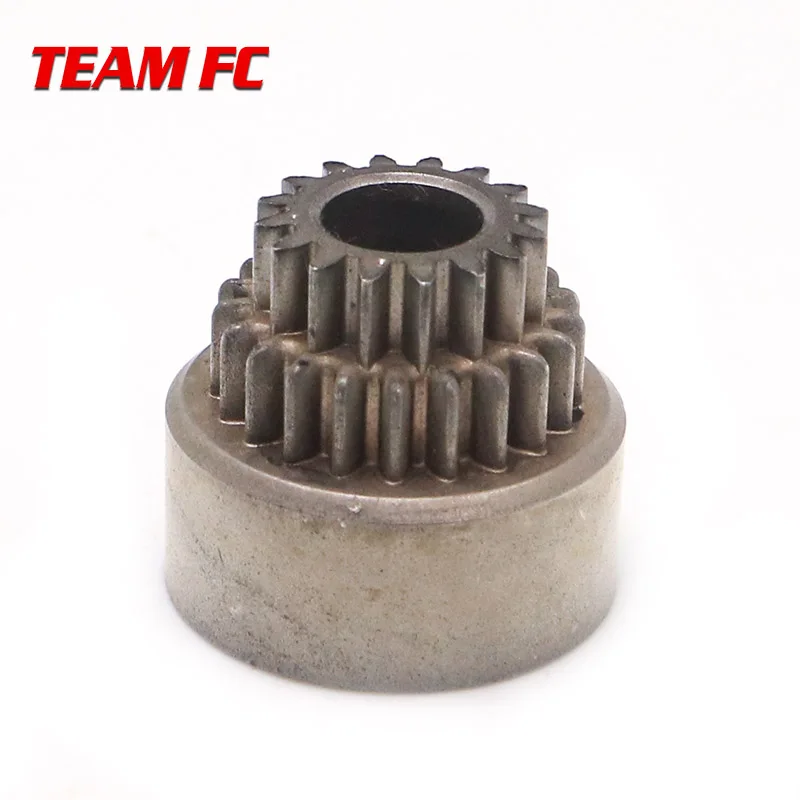 2pcs HSP 02023 Clutch Bell Double Gears for 1/10 HSP 94122/94166 Nitro Powered On-road RC Drift Car RC Car Parts S56