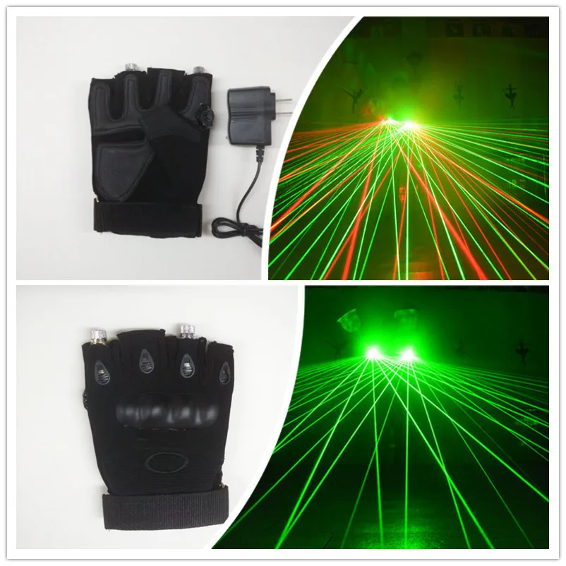 

China Factory New Design Disco Red Green Laser Man Glove for DJ Club Party Stage Show Laser Gloves