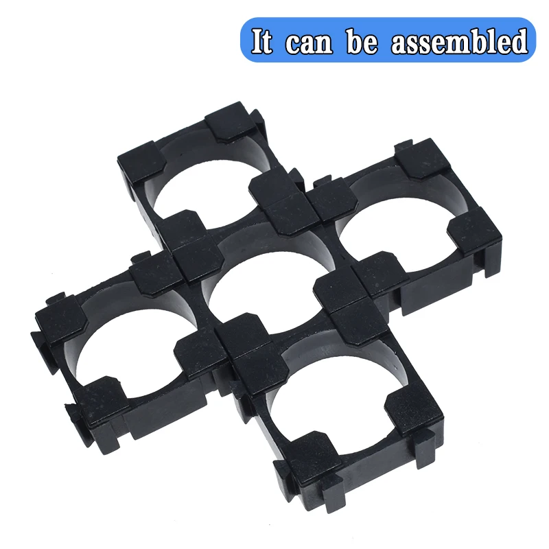 20PCS 18650 Lithium Cell Cylindrical Battery Case Holder Bracket for DIY Battery Pack 18650 li-ion holder Safety anti vibration