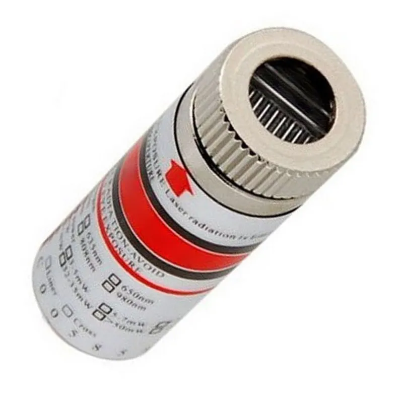 High Quality Red Line Laser Module 5mW 650nm Focus Adjustable Laser Head 5V Industrial Grade Free VE461 P50