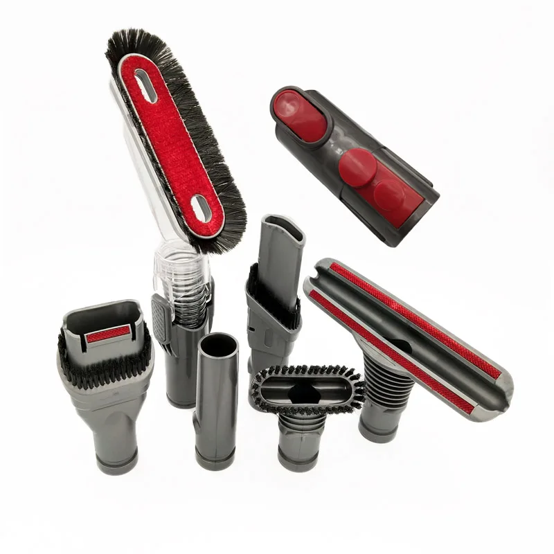 7x attacco strumento per fessure strumento combinato Kit di spazzole per setole sostituzioni per dyson V7 V8 kit di strumenti adattatore aspirapolvere parti