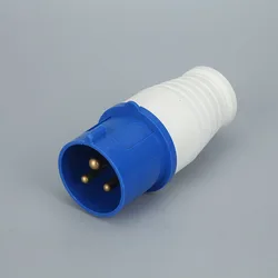 32A 3Pin 2P+E IP44 Waterproof Male Female Electrical Connector Power Connecting Industrial Plug Socket