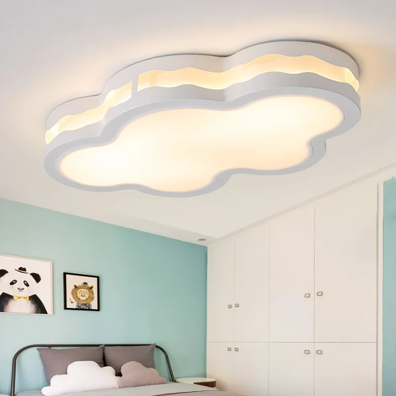 

Led Cloud Ceiling Lamp Atmosphere Living Room Lamp Personality Master Bedroom Room Creative Romantic Warm Room Study Lamp