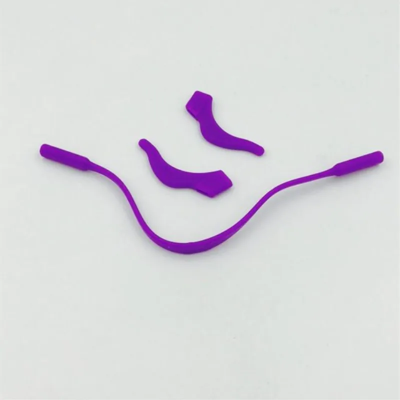 Eagwoo Catena per occhiali in silicone per bambini Cavo per occhiali antiscivolo Fascia per la testa Cinturino per occhiali per bambini Fascia di sicurezza Catena morbida colorata