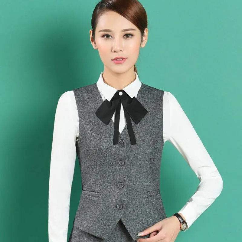 Naviu High Quality Women Stripe Vest New Arrives Autumn Clothes For Office Ladies Fashion Tops Work Wear