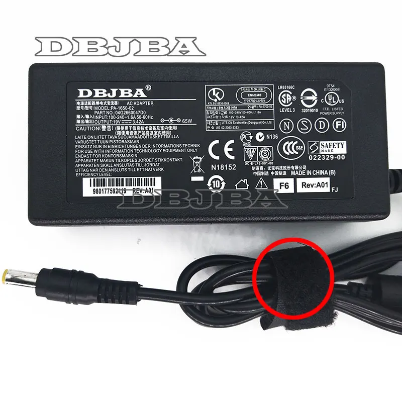 Laptop Power AC Adapter Supply For Acer TravelMate 5600 6003LMi 602 603 604 610 610TXC 610TXV 610TXVi 611 611TXC 611TXCi Charger 3