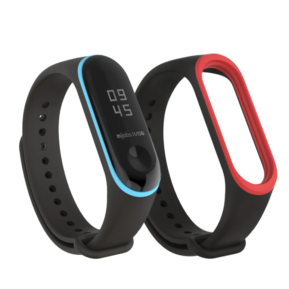 سوار ل Miband 4 معصمه Pulseira الفرقة ووتش مي الفرقة 3 سيليكون حزام ل Xiaomi مي باند 4 NFC الذكية ووتش الفرقة