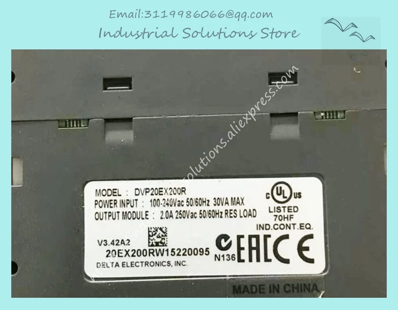 Imagem -02 - Original Novo Plc Dvp20ex200r Dvp20ex200t Dvp30ex200r Dvp30ex200t