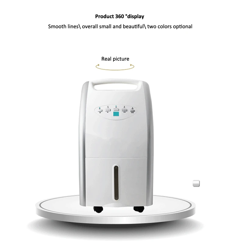 Deshumidificador multifunción para el hogar, deshumidificador de ropa con tanque de agua de 2,3l, secador de aire silencioso de MS-100B, 220V, novedad, 20L/día