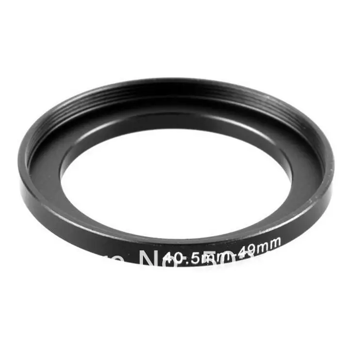 NEW 40.5mm-49mm BLACK Aluminum metal selling 40.5-49 mm 40.5 to 49 40.5mm to 49mm Step Up Ring Filter Adapter HOT Wholesale!