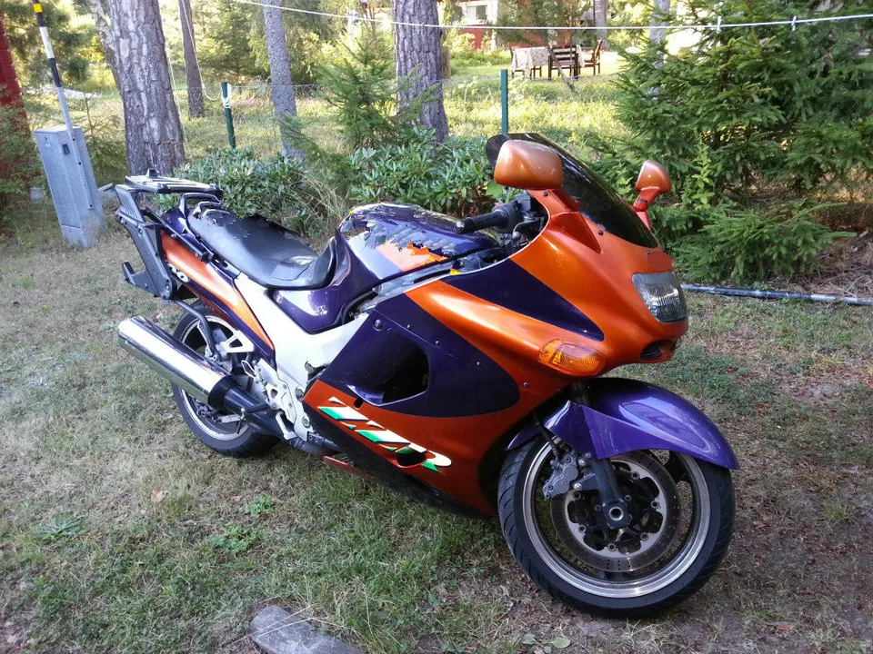 オートバイkawasaki ZZR1100 zzr 1100 1993 2001 2003 ZX-11 ZZR1100D
