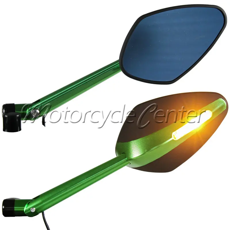 

Указатели поворота с ЧПУ, зеркала, светодиодное боковое зеркало заднего вида для Kawasaki Z1000 Z800 Z750 Z900 Z650 Z125 W800 W650, уличные велосипеды