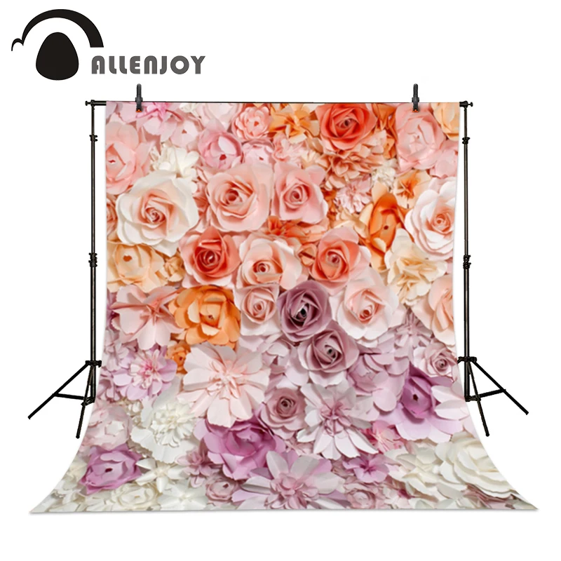 Allenjoy Photo background flower gorgeous wedding baby shower Beautiful bride professional Christmas gifts for kids Vinyl