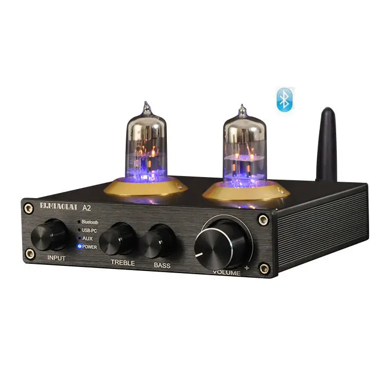 

GZLOZONE Tube 6N3 Preamplifier Bluetooth 5.0 Tone HiFi USB Preamp(sound Card) -- L12-4