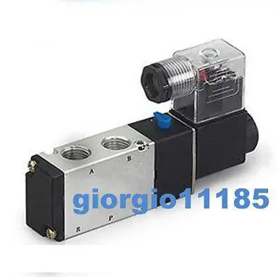 DC 12V Solenoid Air Valve 5 Port 2 Position 4V210-08