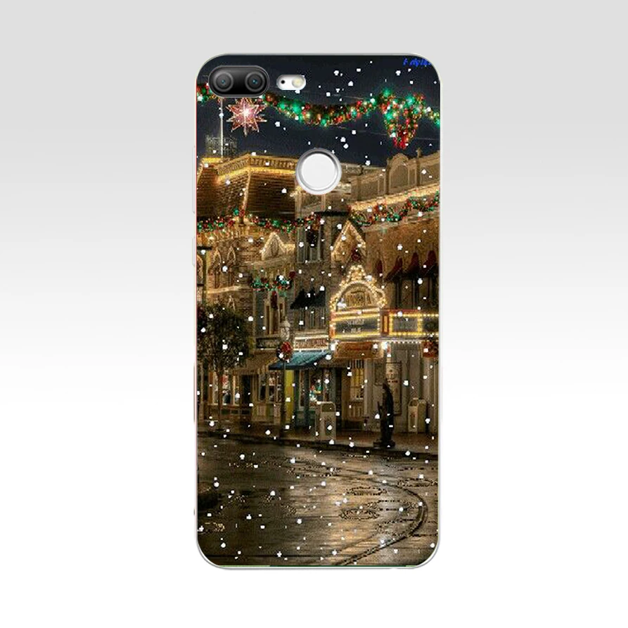 287FG christmas lights  gift Soft Silicone Tpu Cover phone Case for huawei Honor 9 10 20 Lite Pro